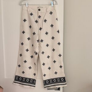 Women’s Zara Patterned Pants Size Medium